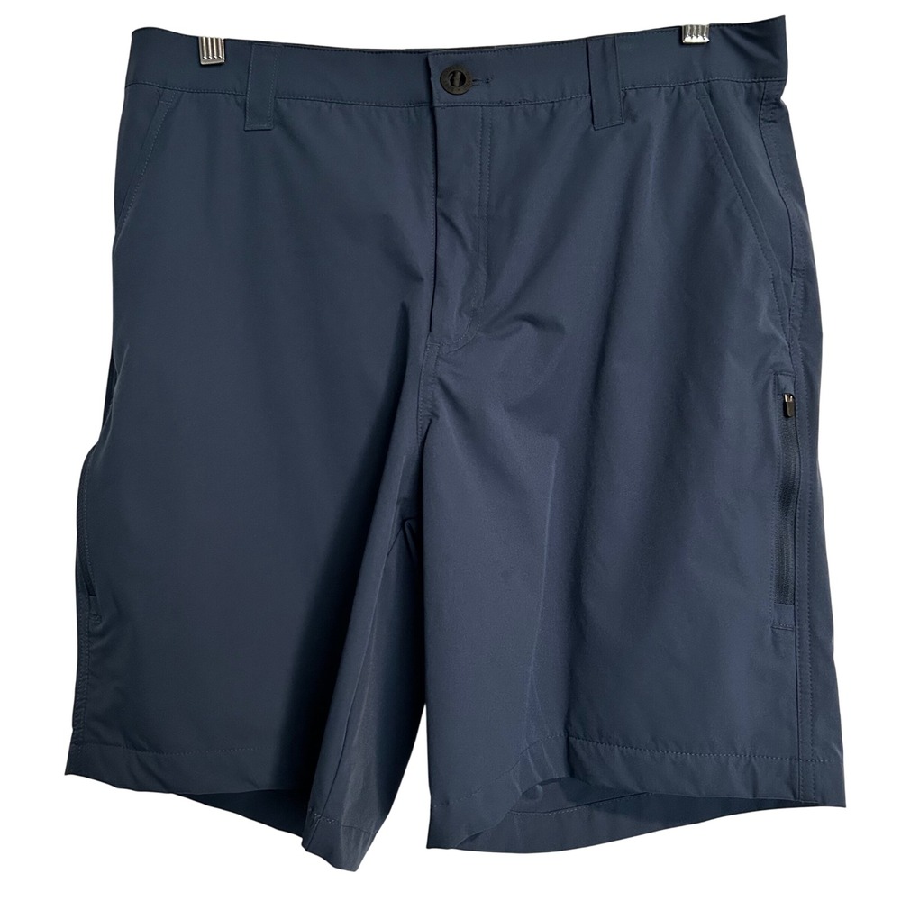 Orvis Mens Tech Shorts Size 34 Blue Outdoor‎ Casual Walking Hiking Travel